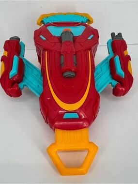 Marvel Avengers Nerf Mechstrike Iron Man Strikeshot Gauntlet Hasbro Toy No Ammo